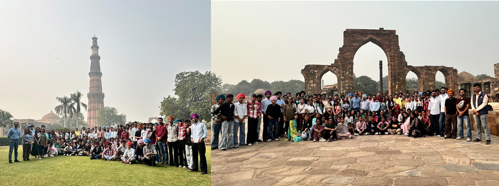 ਨੌਜਵਾਨ ਯੁਵਕ/ਯੁਵਤੀਆਂ ਵਲੋਂ ਦਿੱਲੀ ਦੀਆਂ ਵੱਖ- ਵੱਖ ਇਤਿਹਾਸਿਕ ਸਥਾਨਾਂ ਦੀ ਕੀਤੀ ਗਈ ਯਾਤਰਾ
